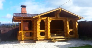 Строительство дома из бревна под ключ Октябрьский цены от 10621 руб.