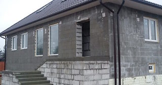 Фасад из газобетона для дома в октябрьском - Строй-Ктб, качественная отделка от 2103 руб.