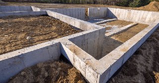 Ленточный фундамент Октябрьский цена от 2734 руб.